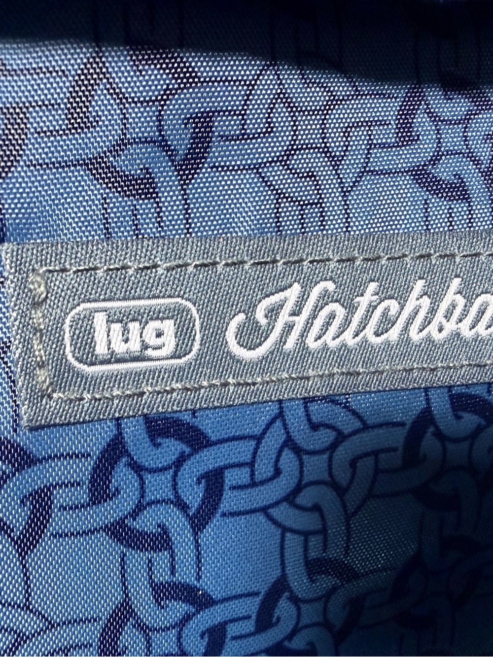 lug Navy & White Rope-Print Backpack - Picture 5 of 10